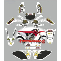 honda crf250x 2008 metal mulisha white