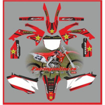 honda crf450 2009 2012 rockstar red