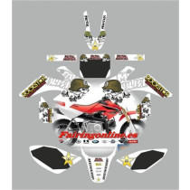 honda crf50 2004 2013 metal mulisha white