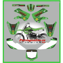 kawasaki klx110 rockstar green