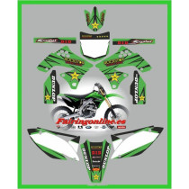 kawasaki kxf250 2009 2012 rockstar gree