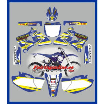 yamaha rockstar blue yzf250 400 426 1998 2002