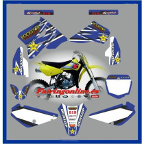 suzuki rm85 2001 2013 rockstar yellow