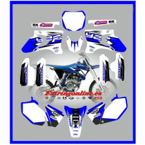 yamaha team graphics wht backgrounds yz250f yz450f yz250 yzf 03 04 05