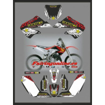 honda cr125 250 rockstar wings 1999 2001