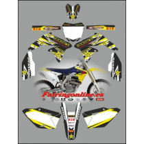 suzuki rmz450 2008 2013 rockstar black