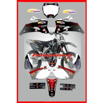 yamaha law team graphics yz250f yz450f yzf250 yzf450 06 07 08 09