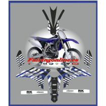 yamaha pts pro team series graphics yz250f yzf250 2010 2012