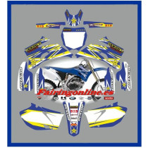 yamaha rockstar blue yzf250 450 2006 2009