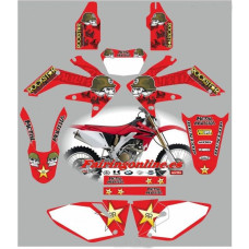 honda crf250x 2008 metal mulisha red