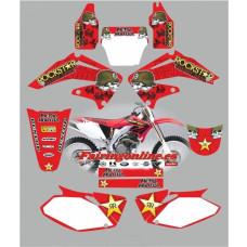 honda crf450 2002 2004 metal mulisha red