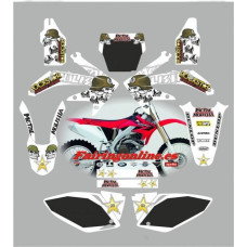 honda crf450 2005 2007 metal mulisha white