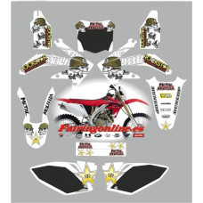 honda crf450 2008 metal mulisha white