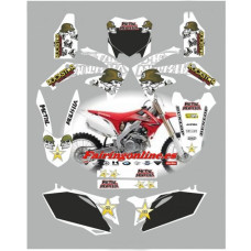 honda crf450 2009 2012 metal mulisha white