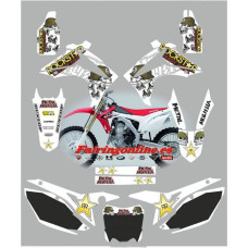 honda crf450 2013 metal mulisha white