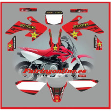 honda crf50 2004 2013 rockstar red