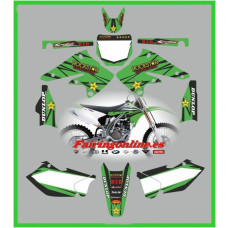 kawasaki kxf250 2004 2005 rockstar green