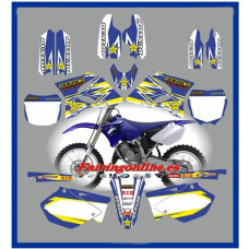 yamaha rockstar blue yz125 250 2002 2013