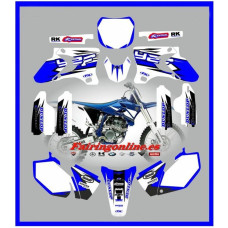 yamaha team graphics wht backgrounds yz250f yz450f yz250 yzf 03 04 05