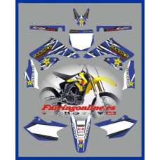 suzuki rmz250 2004 2006 rockstar blue