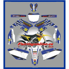 suzuki rmz250 2010 2013 rockstar blue