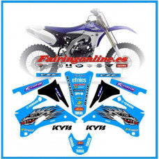 yamaha  of troy team graphics yz250f yz450f yzf250 yzf450 2006 2009