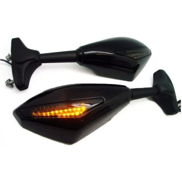 ESPEJOS LED NEGROS CON intermitencias