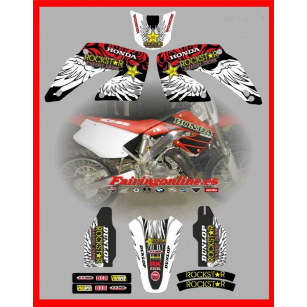 honda rockstar cr125 cr250 cr125r cr250r 2000 2001