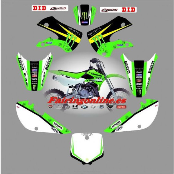 kawasaki kx65 2007 2014 ufo monster