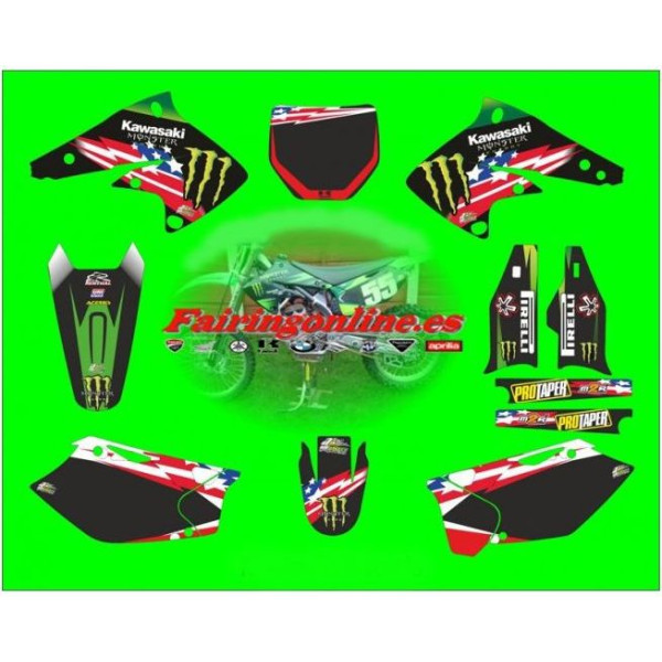 kawasaki kxf 250 2005 monster 