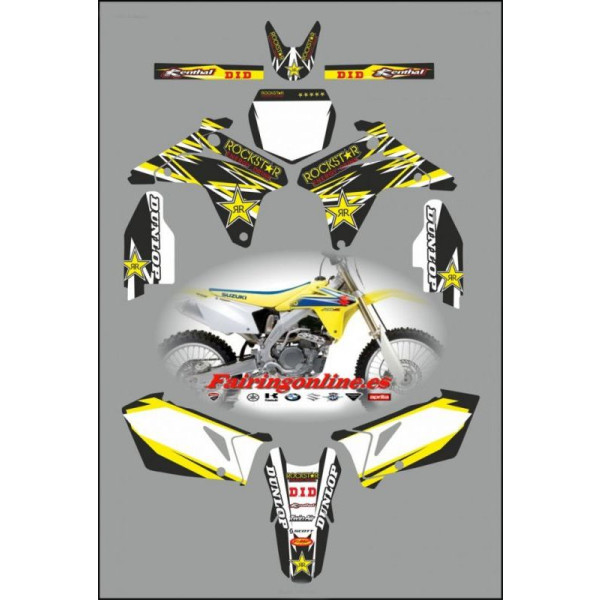 suzuki rmz450 2006 rockstar black