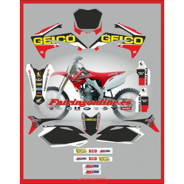honda geico crf250r crf250 09 13 crf 450r crf450 09 12