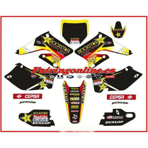 honda 07 08 crf 250r rockstar energy