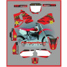 Honda CR80 1996-2002 ROCKSTAR RED 