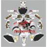 honda crf150 2007 2013 metal mulisha white