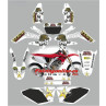 honda crf250x 2008 metal mulisha white