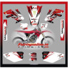 honda crf 250 f 2007 2008 lazer monster red