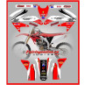 honda c reed 22 team graphics 2005 2006 2007 2008 crf450r crf450