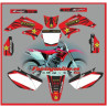 honda crf450 2002 2004 rockstar red