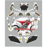 honda crf450 2009 2012 metal mulisha white