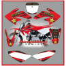 honda crf70 2007 2012 rockstar red