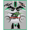 kawasaki 5th dragon graphics kx125 kx250 03 07