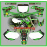 kawasaki kx125 250 1999 2002 rockstar green moto