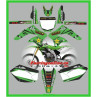 kawasaki kxf450 2006 2008 rockstar green