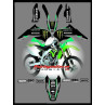 kawasaki team graphics klx450 klx klx450r moto