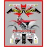 honda geico crf250 crf250 2004 2009 decals graphics stickers