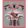 honda pts pro team graphics 2004 2009 cf250r decals stickers